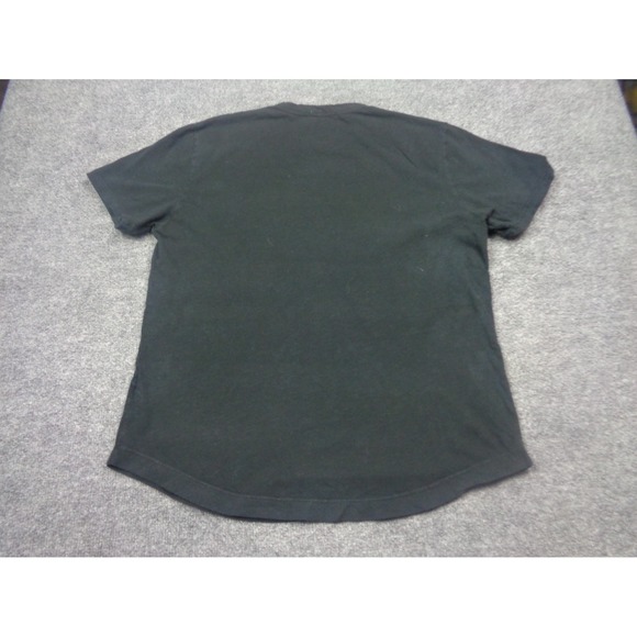 Buck Mason Shirt Mens M Slub Cotton Curved Hem Crewneck Tee Made USA - Picture 3 of 9